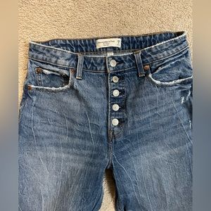 ABERCROMBIE & FITCH The Skinny High Rise Curve Love Women's Size 28/6r